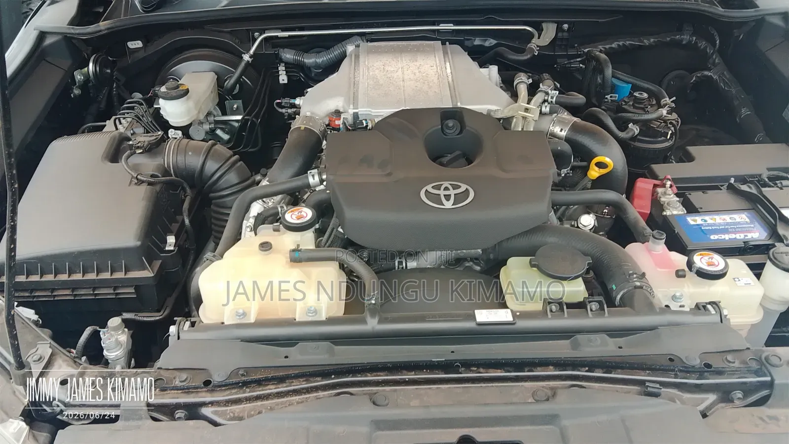 Toyota Hilux 2020 Black