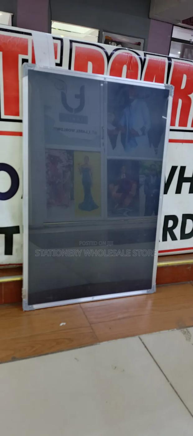 Magnetic Blackboard/Chalkboard 3ft X 2ft (900mm X 600mm) - thumbnail 2