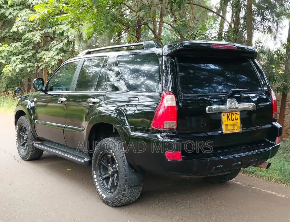 Toyota Hilux Surf 2008 Black