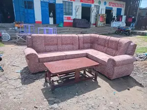 Brown L Seat