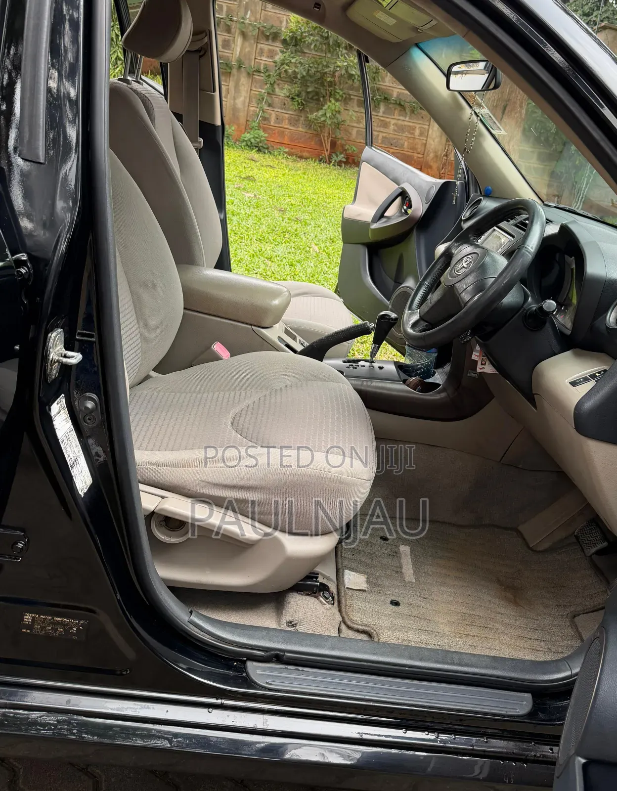 Toyota Vanguard 2008 Black