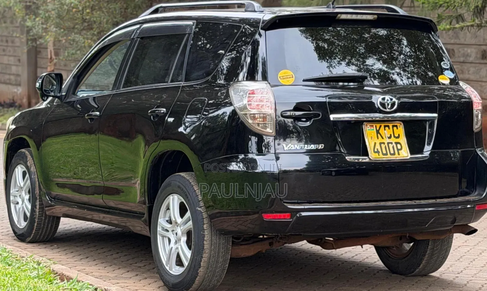 Toyota Vanguard 2008 Black