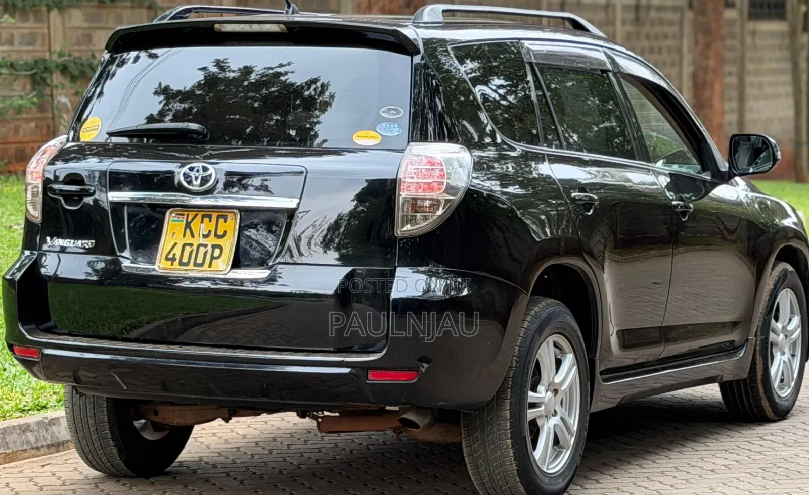 Toyota Vanguard 2008 Black