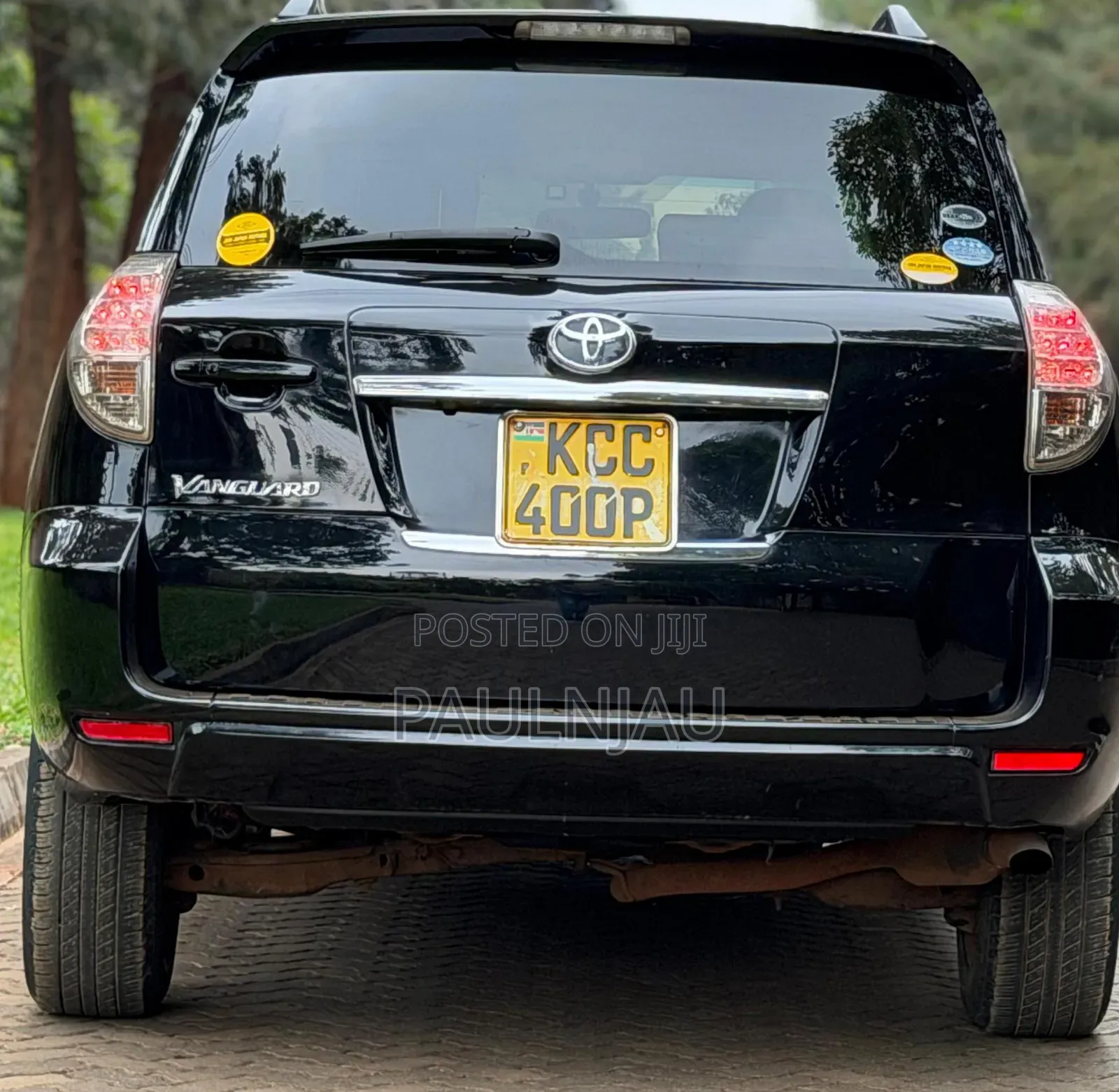 Toyota Vanguard 2008 Black