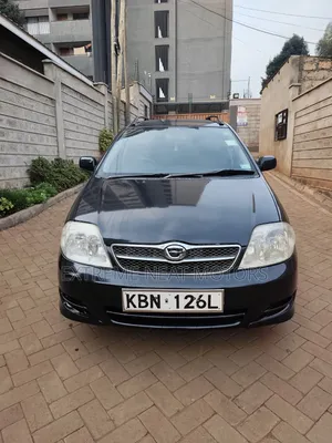 Toyota Corolla Fielder 2004 Black
