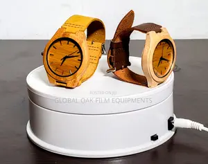 15cm Product Photography Turntable 360° Rotating Display Usb/Battery