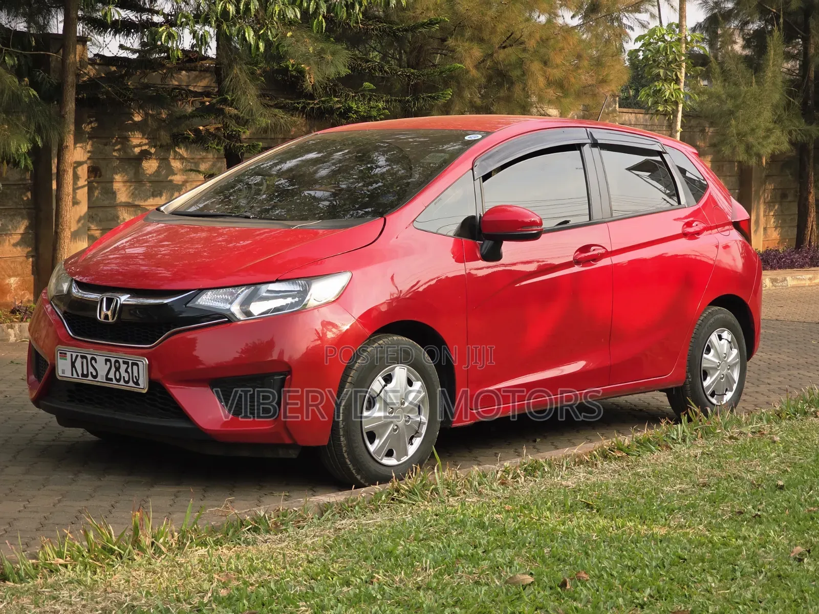 Honda Fit 2017 Red