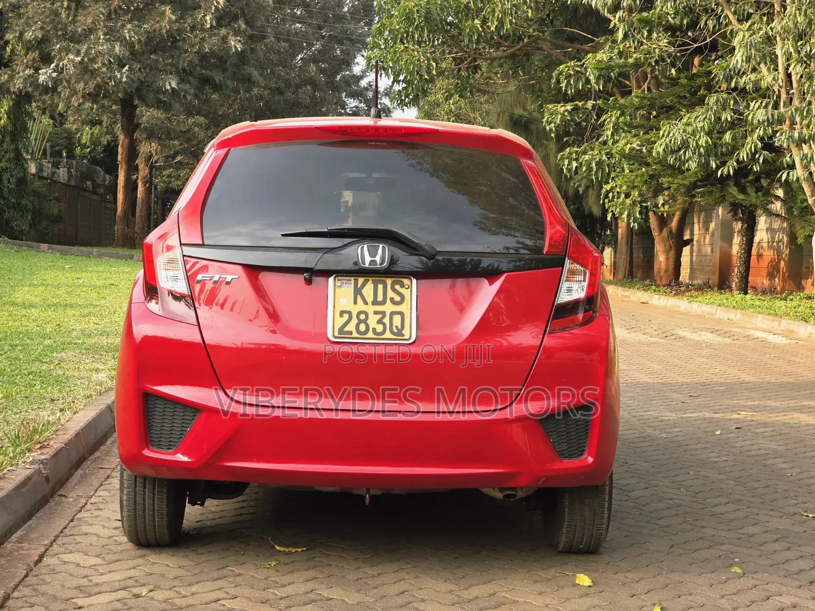 Honda Fit 2017 Red