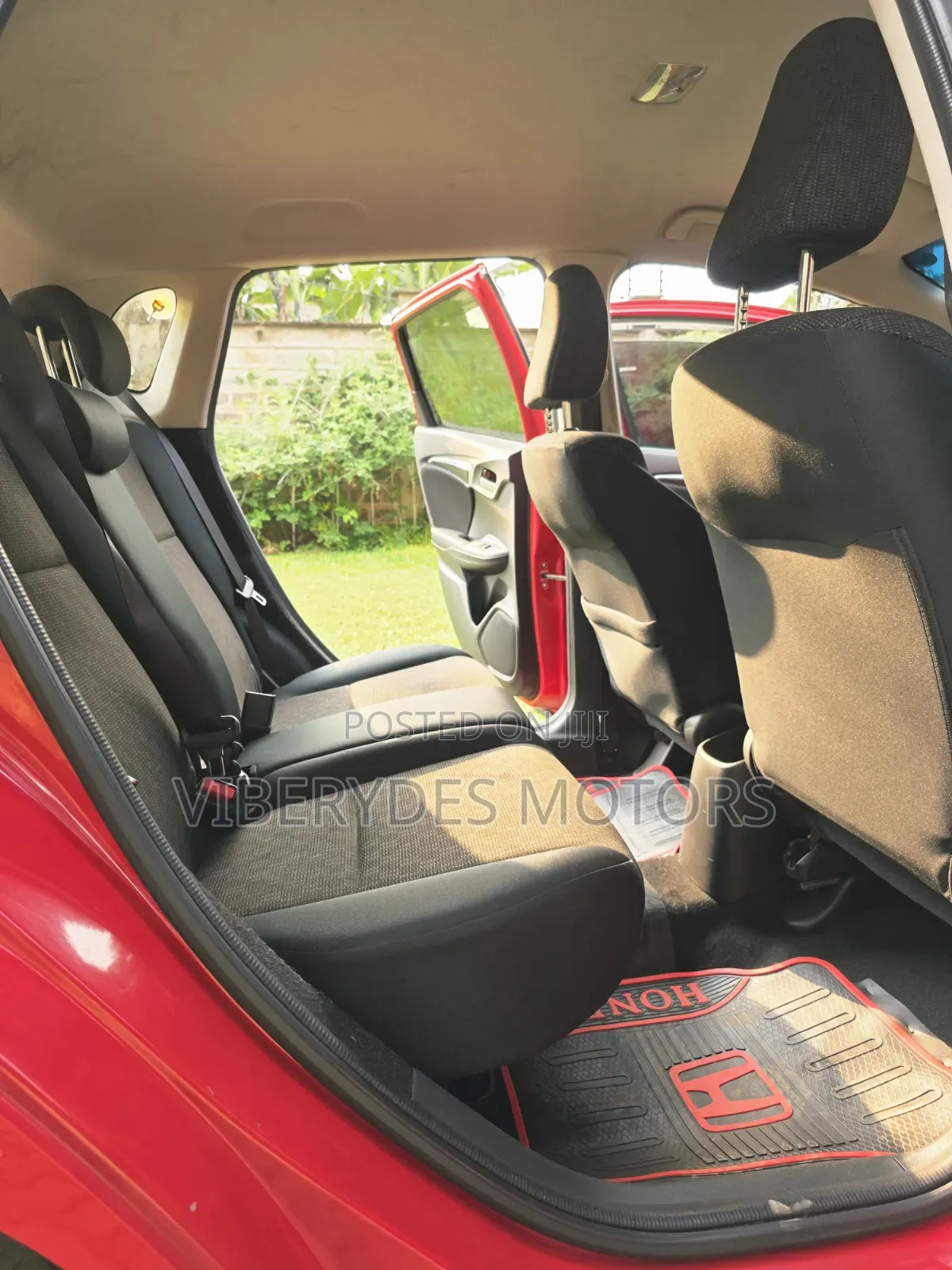 Honda Fit 2017 Red