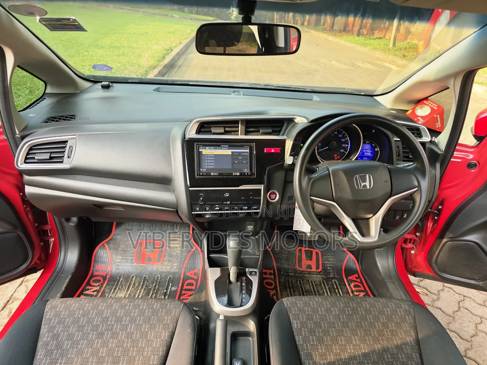 Honda Fit 2017 Red