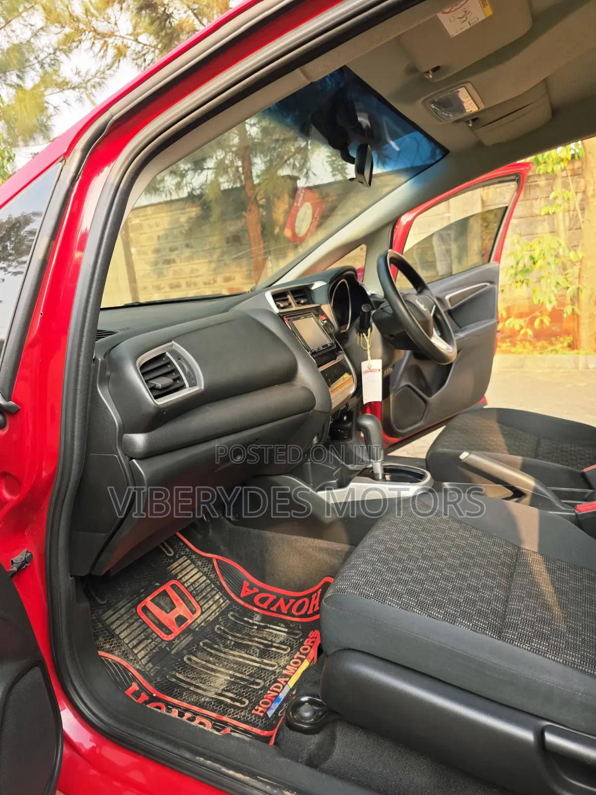 Honda Fit 2017 Red