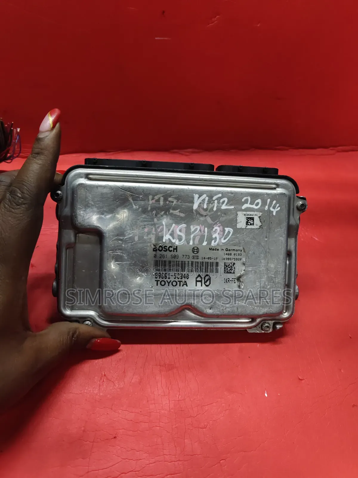 Toyota Vitz 2014 Engine Control Unit Ksp130