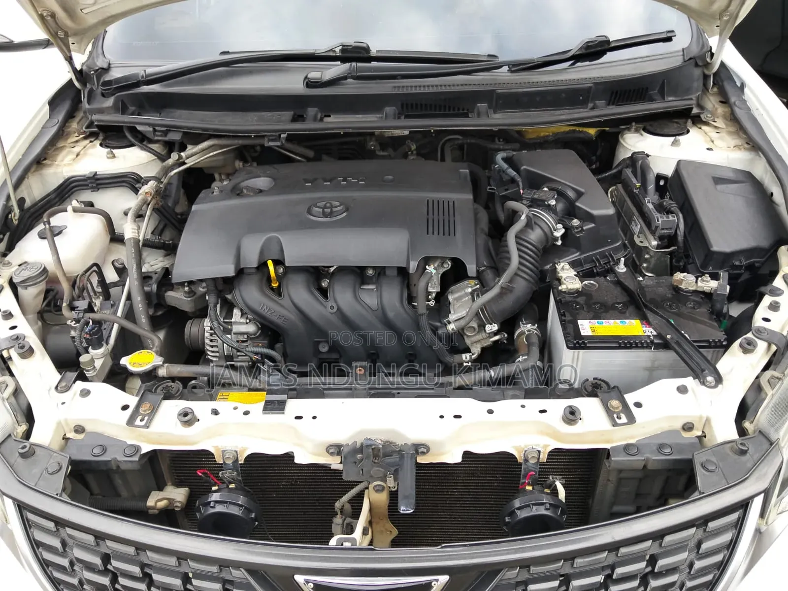 Toyota Allion 2016 White