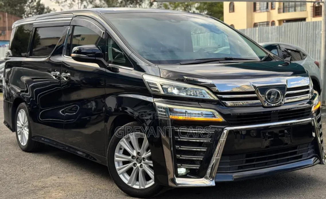 Toyota Alphard 2018 Black