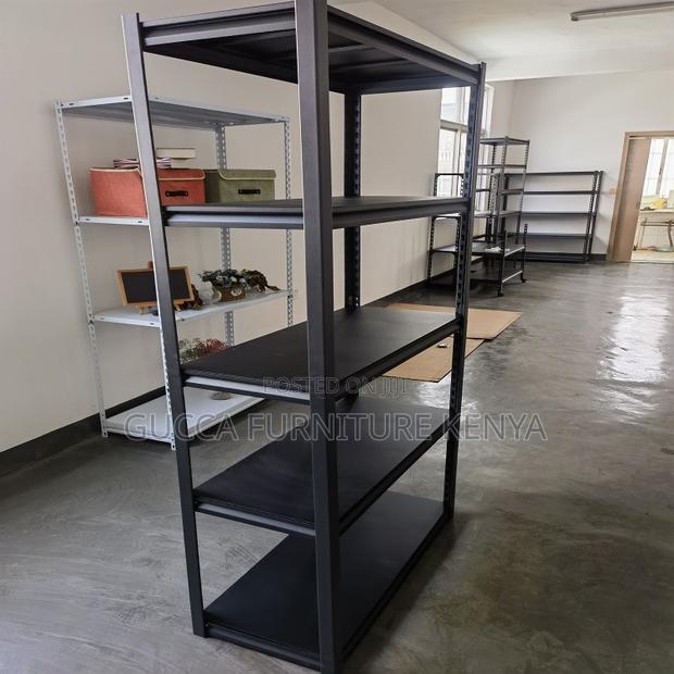 Adjustable Metallic Office Bookshelf - thumbnail 2
