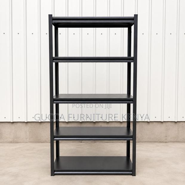 Adjustable Metallic Office Bookshelf - thumbnail 4