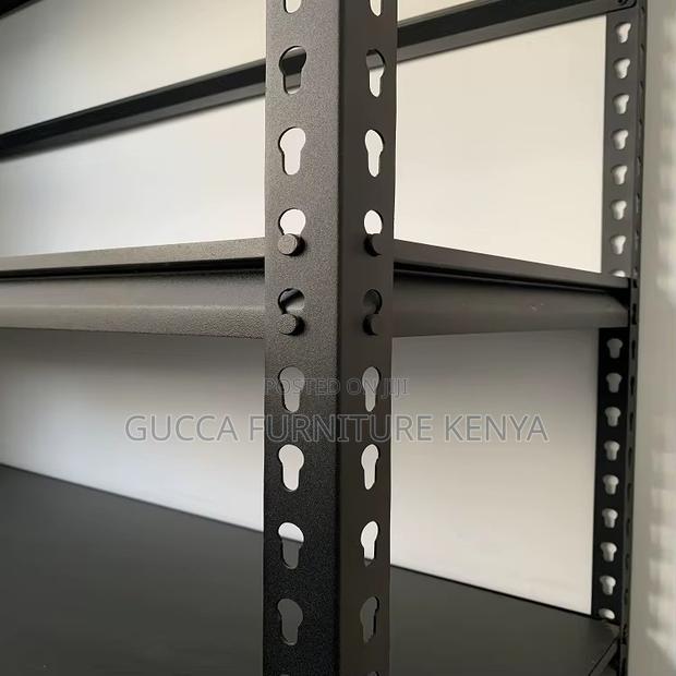 Adjustable Metallic Office Bookshelf - thumbnail 9