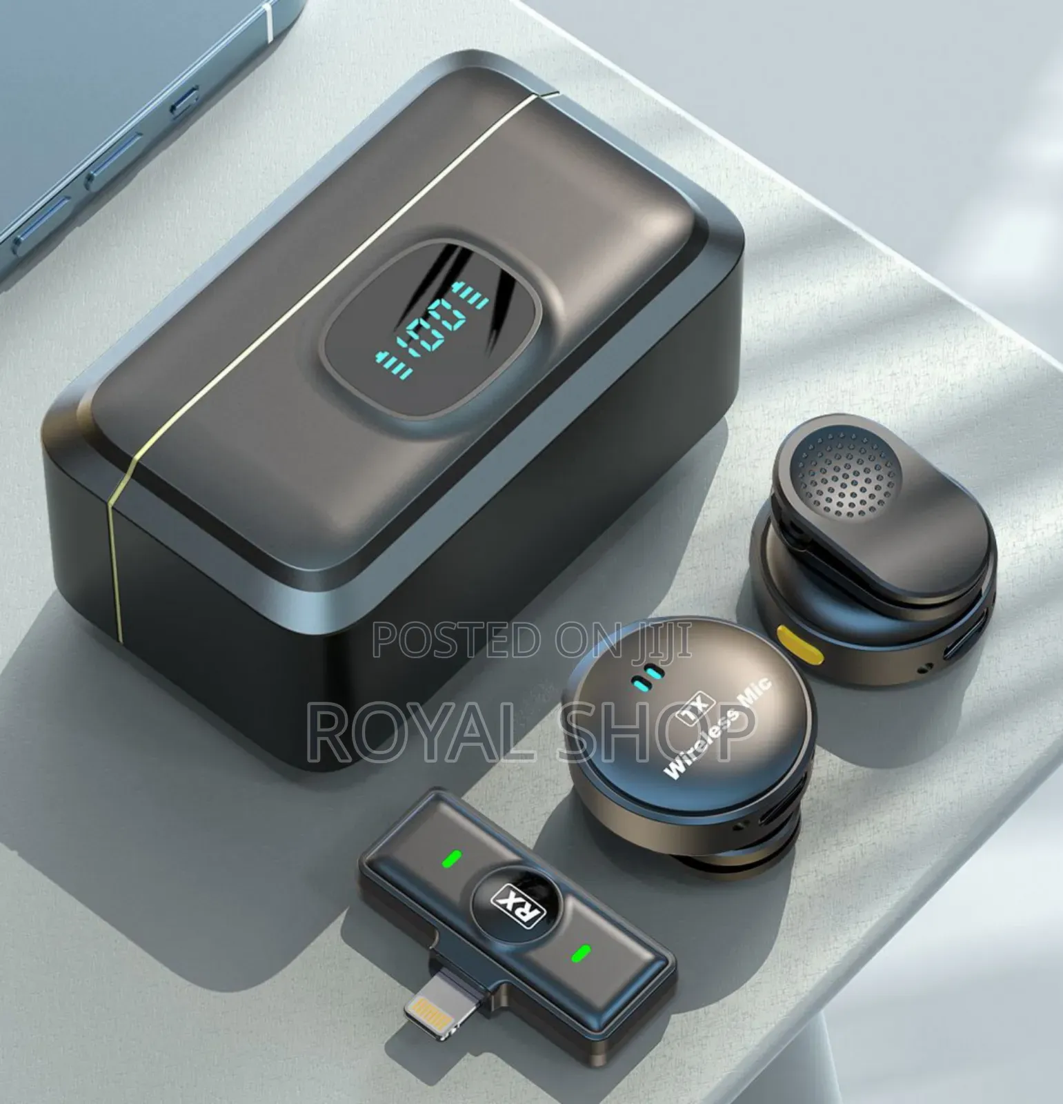 Rechargeable 
Wireless Microphone