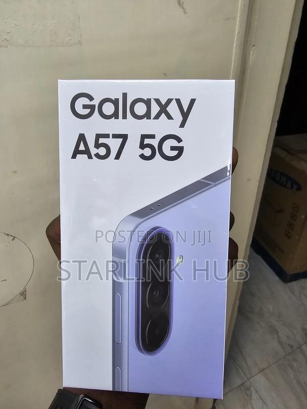 New Samsung Galaxy A57 256 GB Purple