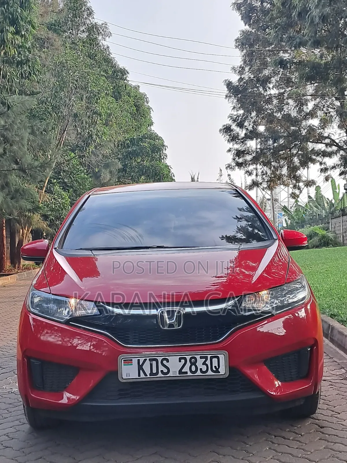 Honda Fit 2018 Red