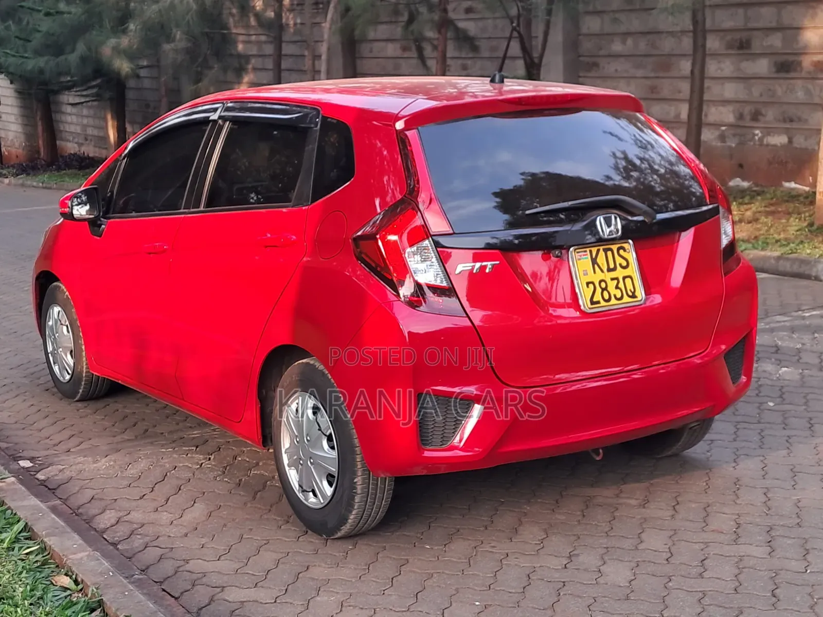 Honda Fit 2018 Red