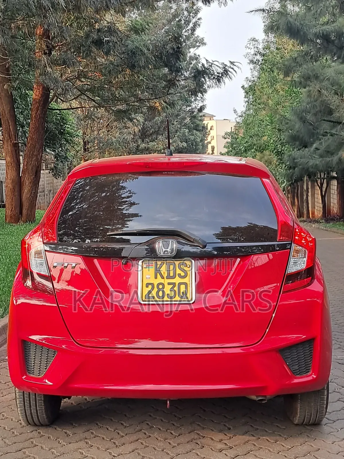 Honda Fit 2018 Red