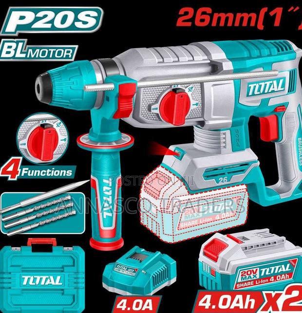 Total Cordless Brushless Rotary Hammer Trhli262084