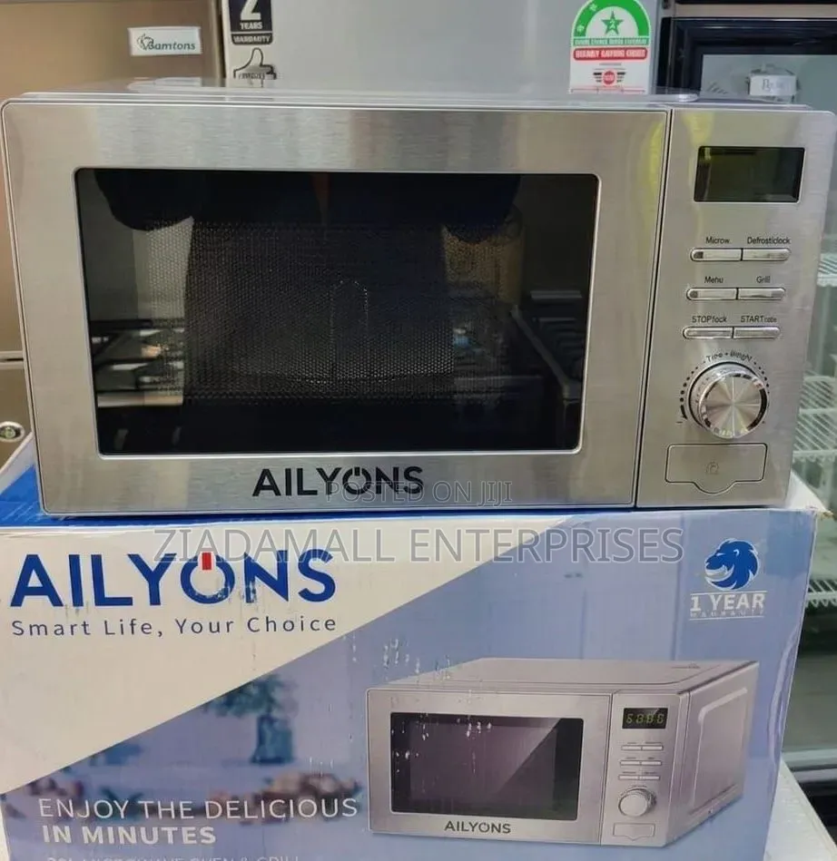 Ailyons 20l Microwave With Grill – Versatility Meets Convenience