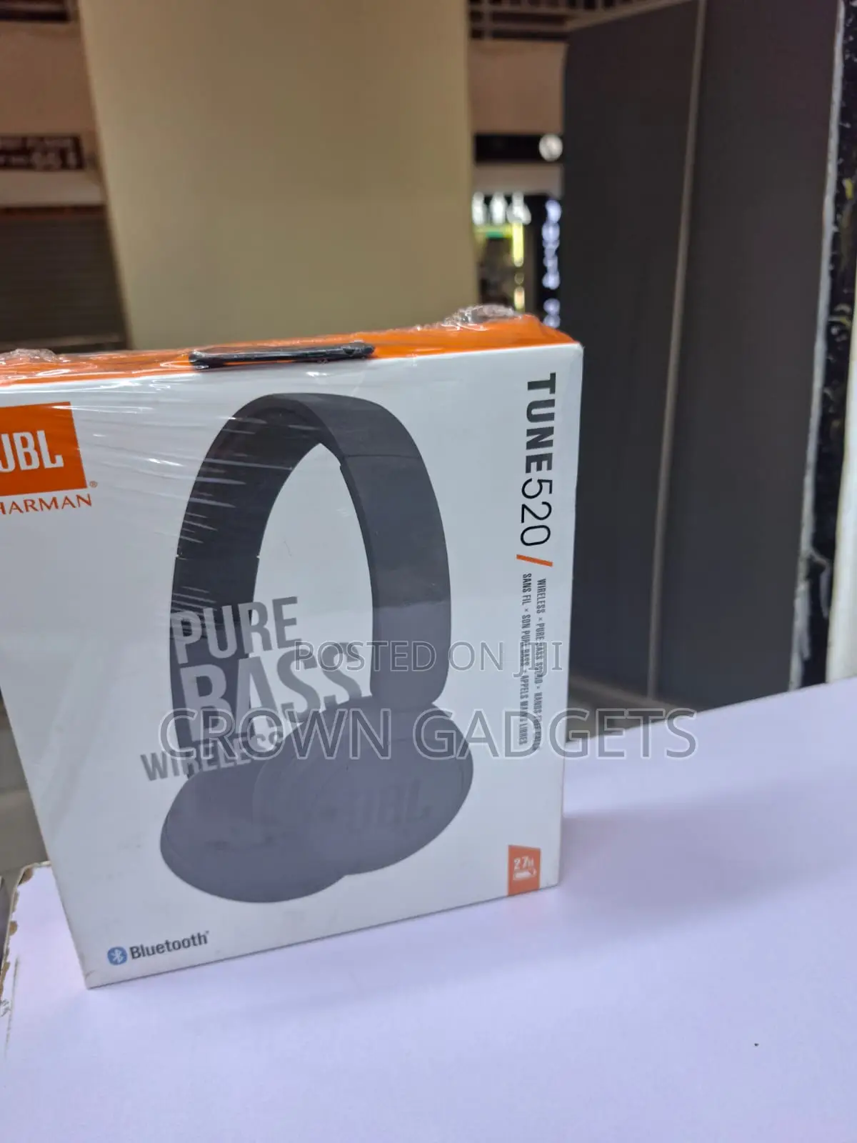 JBL Tune 520bt Wireless Music Headphones