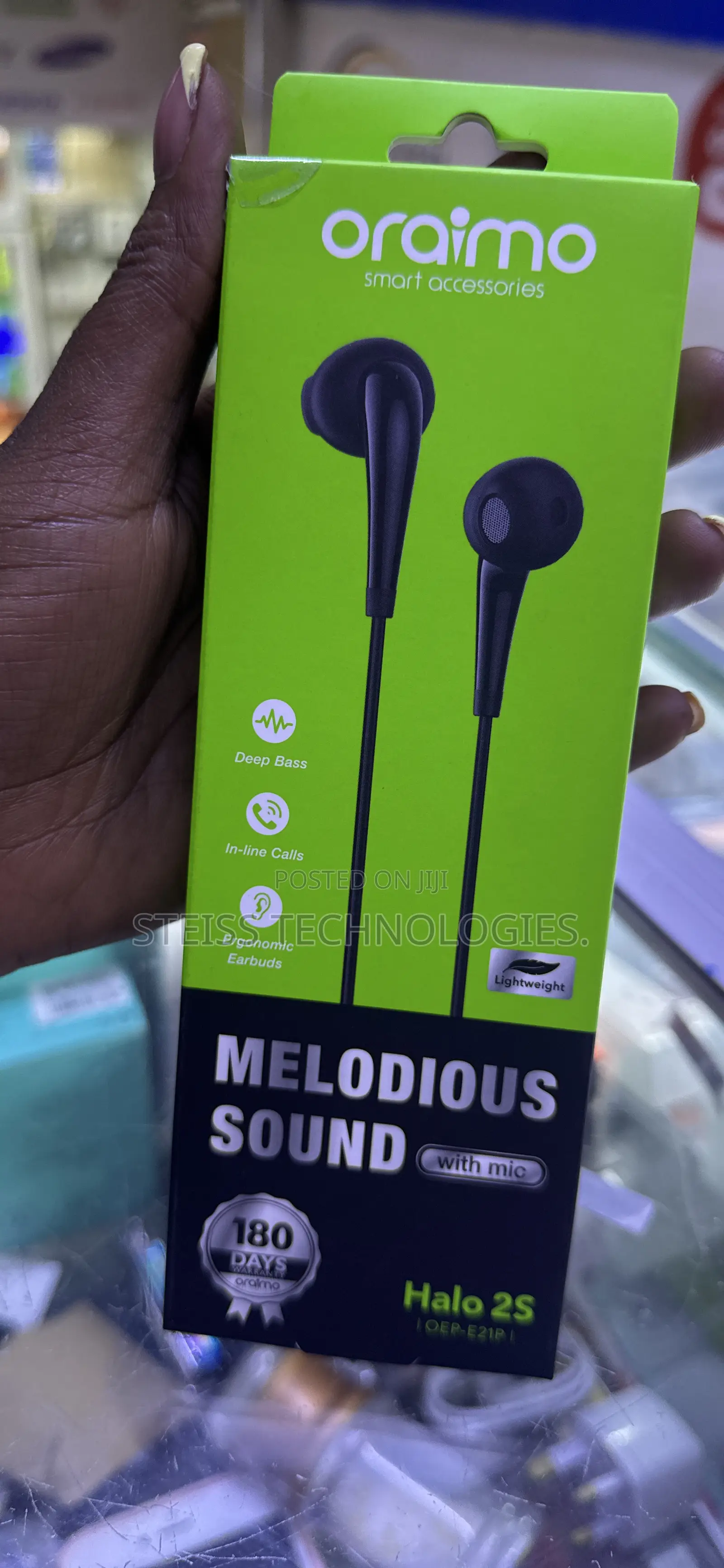 Oraimo Halo 4 Wired Earphones