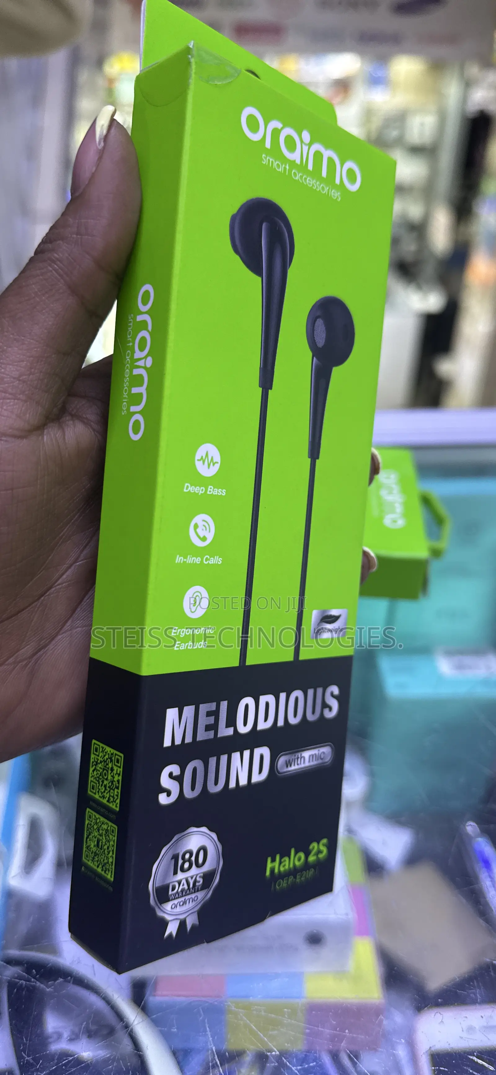 Oraimo Halo 4 Wired Earphones