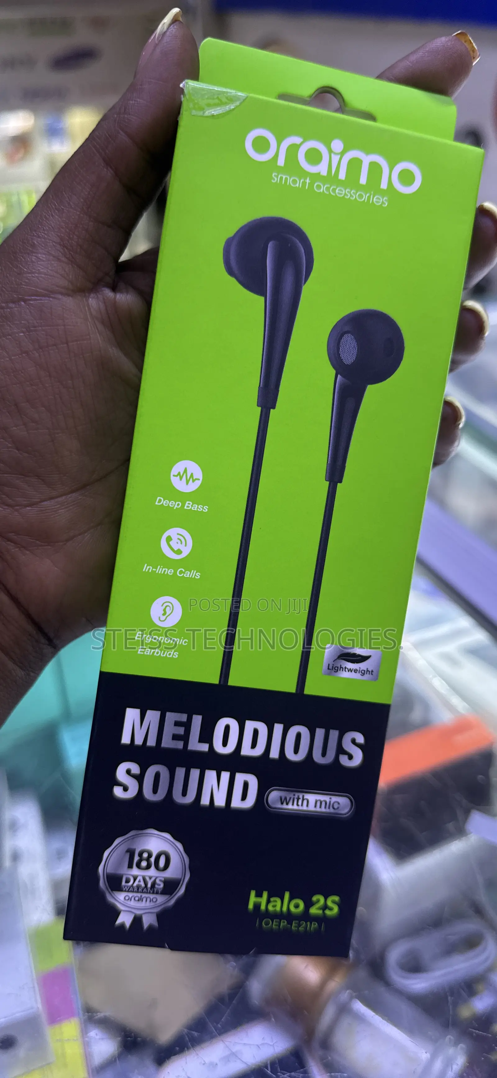 Oraimo Halo 4 Wired Earphones