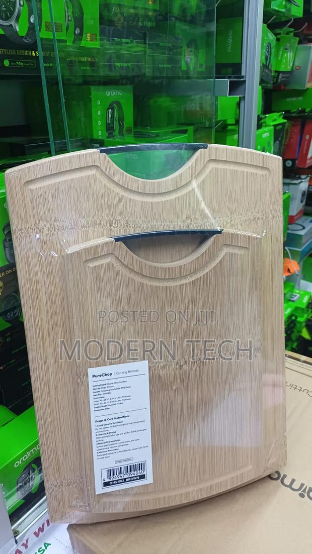Oraimo Purechop Triple Layer Bamboo Cutting Boards