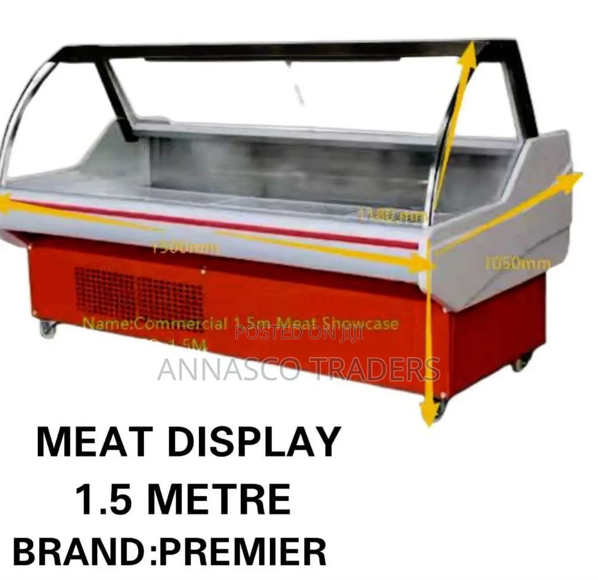 Premier Commercial 1.5m Meat Display Chiller