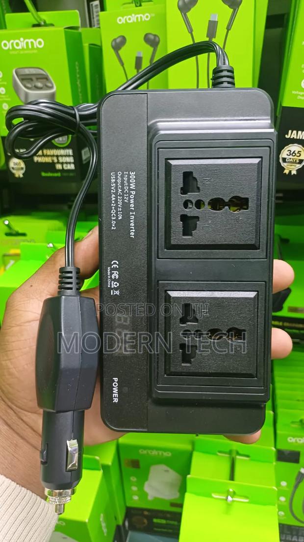 300w Car Inverter for Laptop Phone Electronics