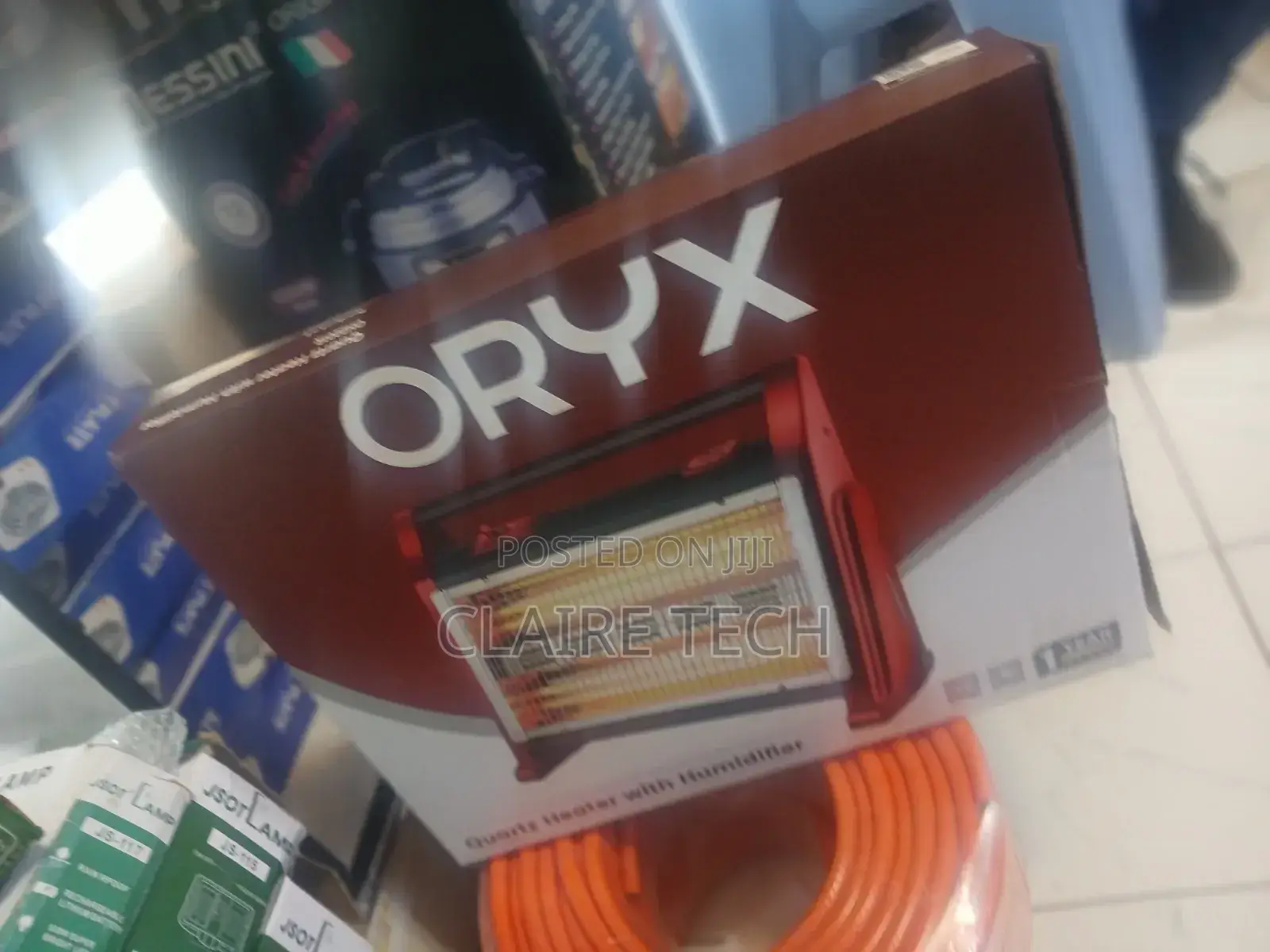 Oryx Portable Quartz Room Heater With Humidifier