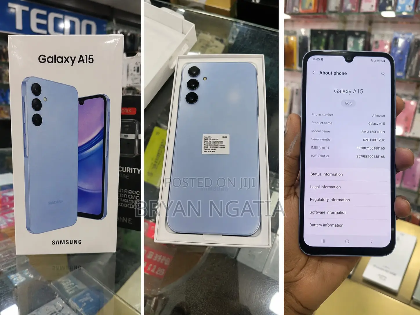 New Samsung Galaxy A17 128 GB Gray
