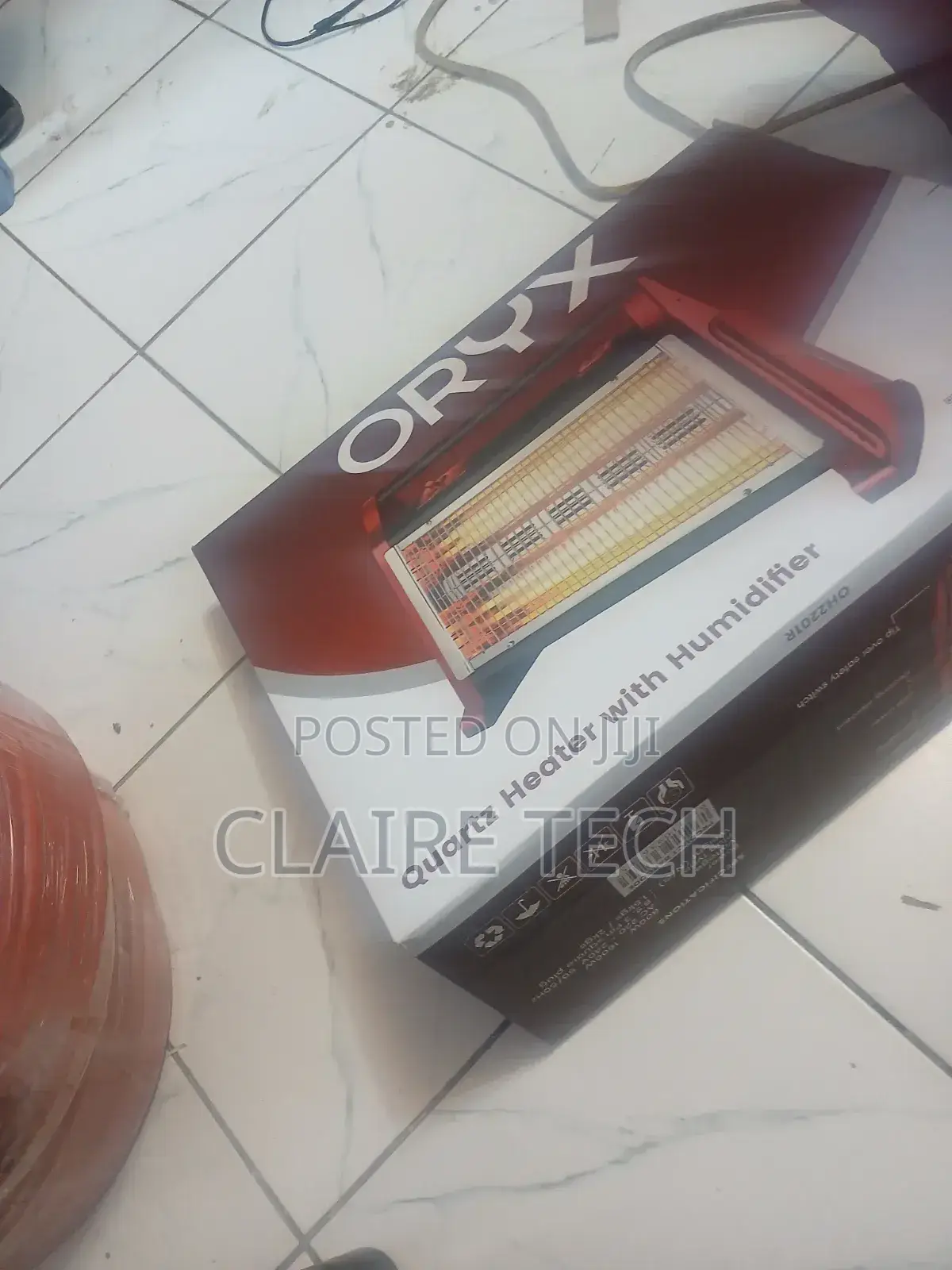 Oryx Electric Quartz Heater Humidifier Combo