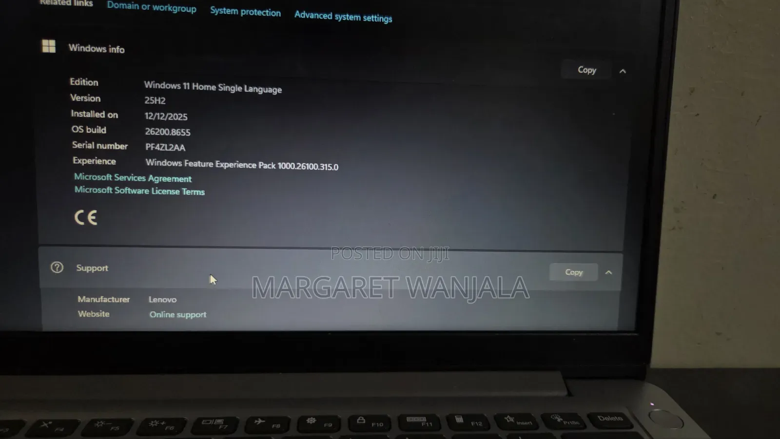 Laptop Lenovo IdeaPad 1 8GB Intel Celeron SSD 256GB