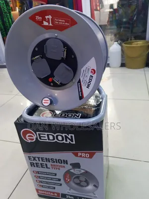 Edon Pro Extension Reel 25m Heavy Duty Cable
