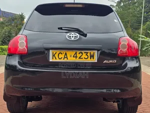 Toyota Auris 2009 Black