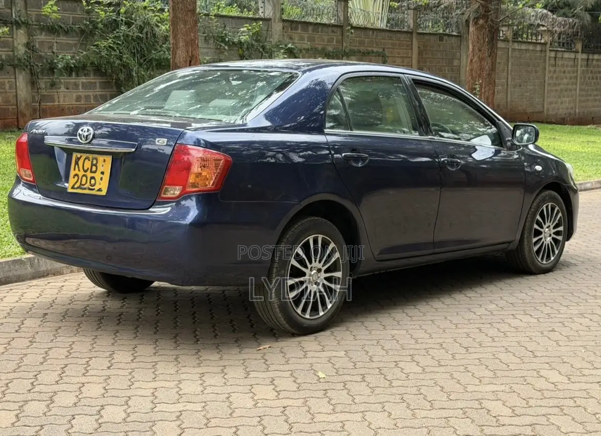 Toyota Axio 2007 Blue