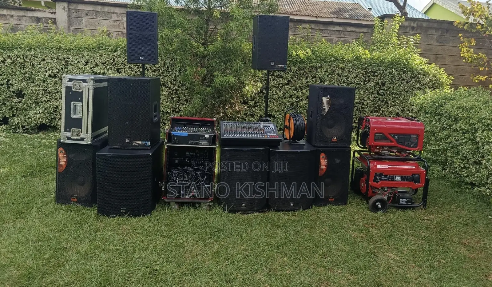 Dj,Mc and Sound System /Pa Systems Lights and Stages