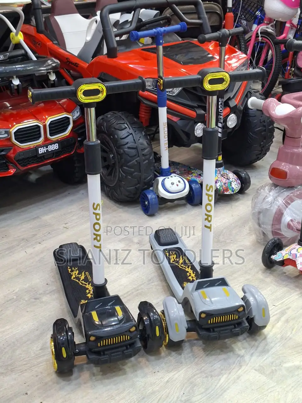 Scooter Kids 3 Wheel Foldable