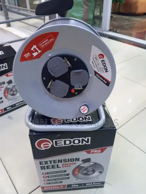 Edon Pro Extension Reel 25m Multi Socket Reel