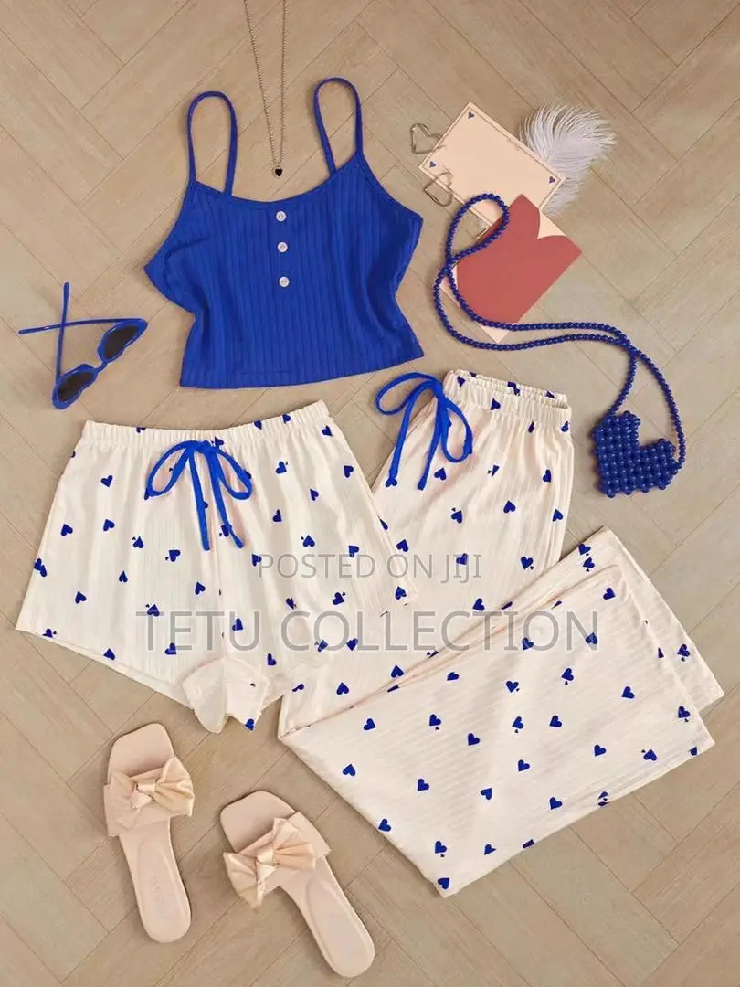 3pcs Pajamas Sets for Ladies