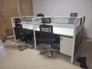 4-Way Office Workstation-4 Seater