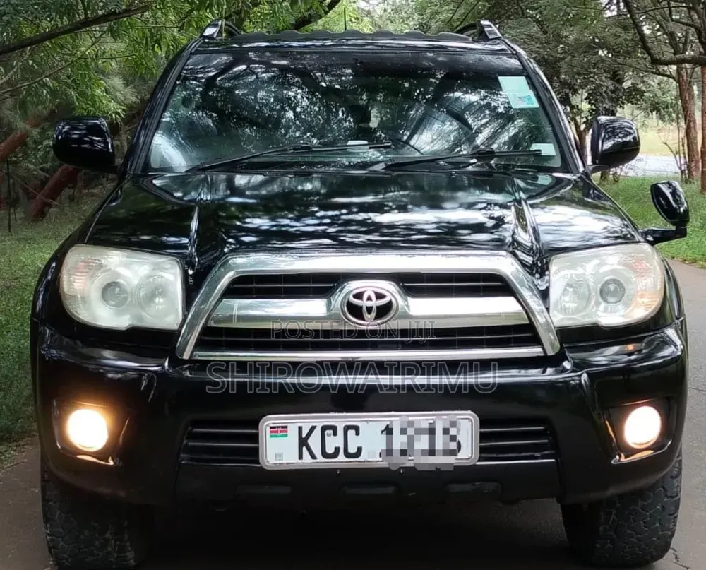 Toyota Hilux Surf 2007 Matt Black