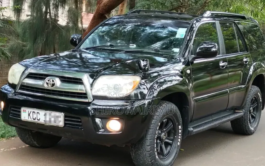 Toyota Hilux Surf 2007 Matt Black