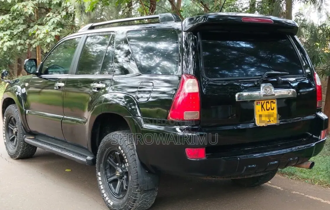 Toyota Hilux Surf 2007 Matt Black
